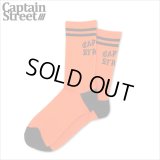 CAPTAIN STREET FO SOCKS ORANGE キャプテンストリート