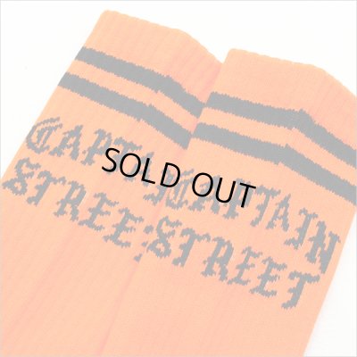 画像3: CAPTAIN STREET FO SOCKS ORANGE キャプテンストリート
