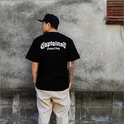 画像3: CAPTAIN STREET CRN Logo Tシャツ BLACK キャプテンストリート
