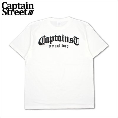 画像1: CAPTAIN STREET CRN Logo Tシャツ WHITE キャプテンストリート