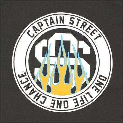 画像5: CAPTAIN STREET Flame eighty Tシャツ H.BLACK キャプテンストリート