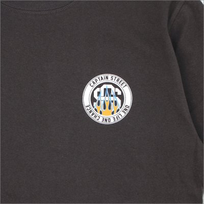 画像6: CAPTAIN STREET Flame eighty Tシャツ H.BLACK キャプテンストリート