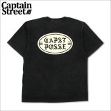 CAPTAIN STREET OLD POSSE Tシャツ BLACK キャプテンストリート