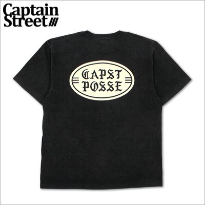 画像1: CAPTAIN STREET OLD POSSE Tシャツ BLACK キャプテンストリート