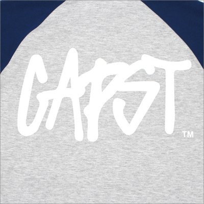 画像5: CAPTAIN STREET CAPST Logo ラグランTシャツ BLUE/ASH キャプテンストリート