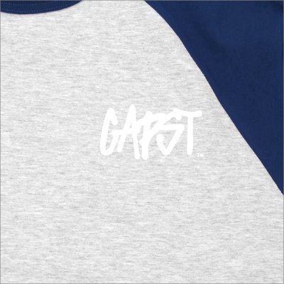 画像6: CAPTAIN STREET CAPST Logo ラグランTシャツ BLUE/ASH キャプテンストリート