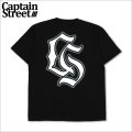 CAPTAIN STREET  26CS Tシャツ BLACK キャプテンストリート
