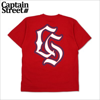 画像1: CAPTAIN STREET  26CS Tシャツ RED キャプテンストリート