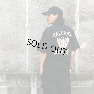 画像3: CAPTAIN STREET Butterfly Tシャツ BLACK キャプテンストリート