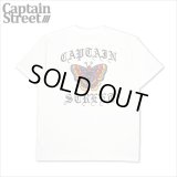 【20％OFF】CAPTAIN STREET Butterfly Tシャツ WHITE キャプテンストリート