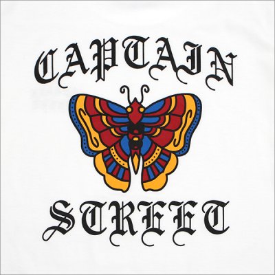 画像5: CAPTAIN STREET Butterfly Tシャツ WHITE キャプテンストリート