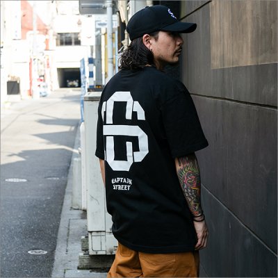 画像3: CAPTAIN STREET eighty Tシャツ BLACK キャプテンストリート