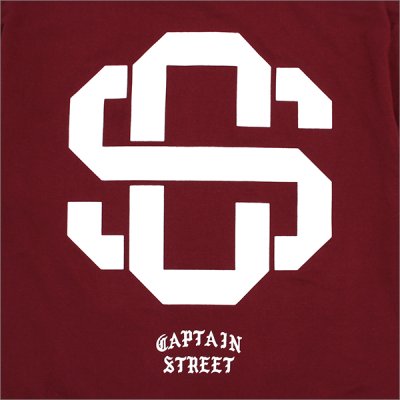 画像5: CAPTAIN STREET eighty Tシャツ BURGUNDY キャプテンストリート