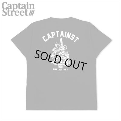 画像1: CAPTAIN STREET SxT Tシャツ BLACK キャプテンストリート