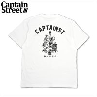 CAPTAIN STREET SxT Tシャツ WHITE キャプテンストリート