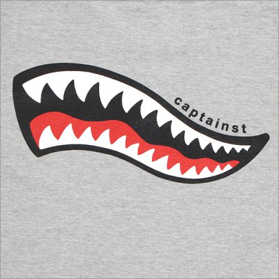 画像5: CAPTAIN STREET Shark Mouth Tシャツ GRAY キャプテンストリート