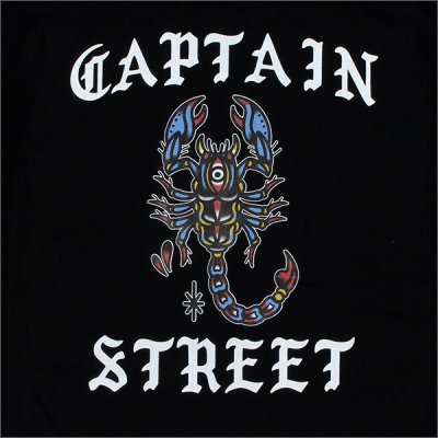画像5: CAPTAIN STREET Scorpion Tシャツ BLACK キャプテンストリート