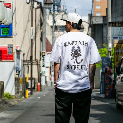 画像3: CAPTAIN STREET Scorpion Tシャツ WHITE キャプテンストリート