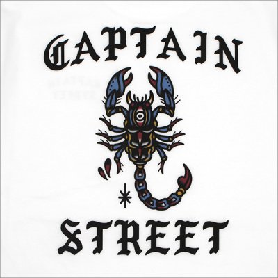画像5: CAPTAIN STREET Scorpion Tシャツ WHITE キャプテンストリート