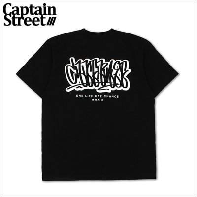 画像1: CAPTAIN STREET Blood Tシャツ BLACK キャプテンストリート