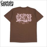 CAPTAIN STREET Blood Tシャツ BROWN キャプテンストリート