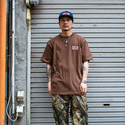 画像4: CAPTAIN STREET Blood Tシャツ BROWN キャプテンストリート