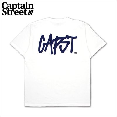画像1: CAPTAIN STREET CAPST Logo Tシャツ WHITE キャプテンストリート