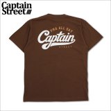 CAPTAIN STREET Can Tシャツ BROWN キャプテンストリート