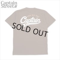 CAPTAIN STREET Can Tシャツ BROWN キャプテンストリート
