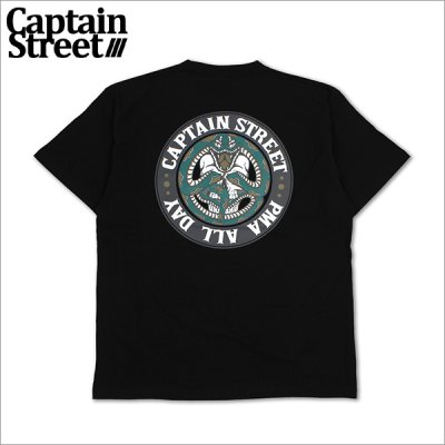 画像1: CAPTAIN STREET Snake Tシャツ BLACK キャプテンストリート