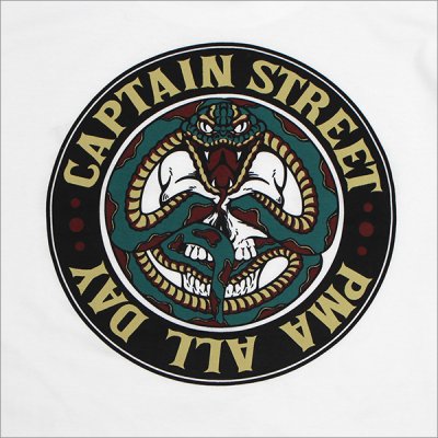 画像5: CAPTAIN STREET Snake Tシャツ WHITE キャプテンストリート