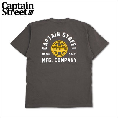 画像1: CAPTAIN STREET WFA Tシャツ H.BLACK キャプテンストリート