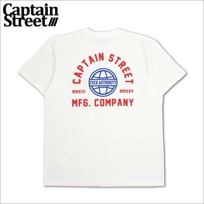 画像1: CAPTAIN STREET WFA Tシャツ WHITE キャプテンストリート