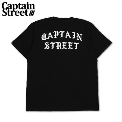 画像1: CAPTAIN STREET FO Tシャツ BLACK キャプテンストリート