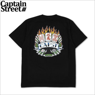 画像1: CAPTAIN STREET RF Tシャツ BLACK キャプテンストリート