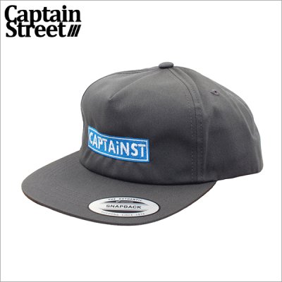画像1: CAPTAIN STREET RC キャップ CHARCOAL キャプテンストリート