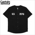 【送料無料】CAPTAIN STREET CSMFG ベースボールシャツ BLACK キャプテンストリート