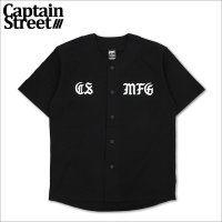 【送料無料】CAPTAIN STREET CSMFG ベースボールシャツ BLACK キャプテンストリート