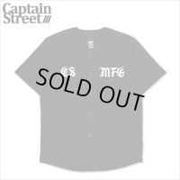 【送料無料】CAPTAIN STREET CSMFG ベースボールシャツ BLACK キャプテンストリート