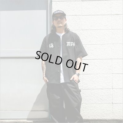 画像3: 【20％OFF】【送料無料】CAPTAIN STREET CSMFG ベースボールシャツ BLACK キャプテンストリート