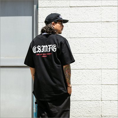画像4: 【送料無料】CAPTAIN STREET CSMFG ベースボールシャツ BLACK キャプテンストリート