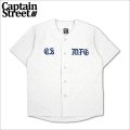 【送料無料】CAPTAIN STREET CSMFG ベースボールシャツ ASH キャプテンストリート