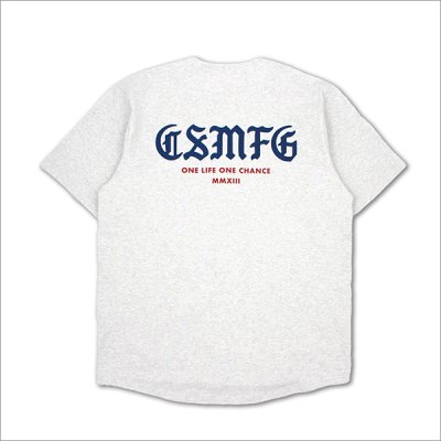 画像2: 【送料無料】CAPTAIN STREET CSMFG ベースボールシャツ ASH キャプテンストリート