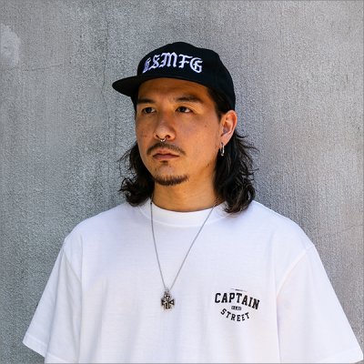 画像2: CAPTAIN STREET CSMFG キャップ BLACK キャプテンストリート