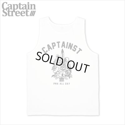 画像1: CAPTAIN STREET SxT タンクトップ WHITE キャプテンストリート