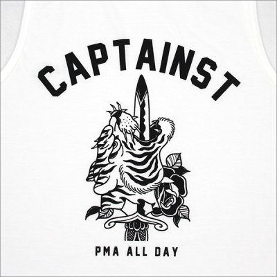 画像5: CAPTAIN STREET SxT タンクトップ WHITE キャプテンストリート