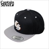 CAPTAIN STREET Old CS スナップバックキャップ GRAY/BLACK キャプテンストリート