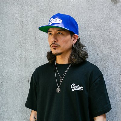 画像2: CAPTAIN STREET Can スナップバックキャップ BLUE キャプテンストリート
