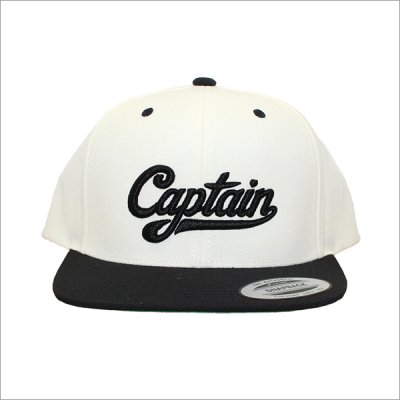 画像3: CAPTAIN STREET Can スナップバックキャップ BLACK/WHITE キャプテンストリート