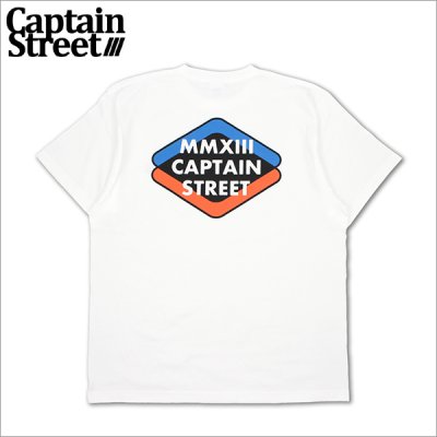 画像1: CAPTAIN STREET Rhombus Tシャツ WHITE キャプテンストリート